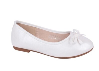 White Communion Slip-on Shoe