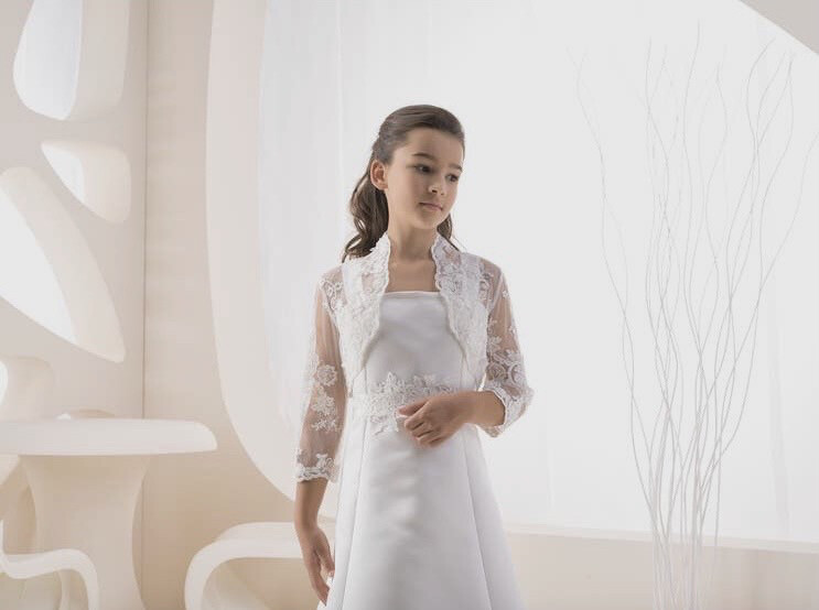 White Communion Bolero