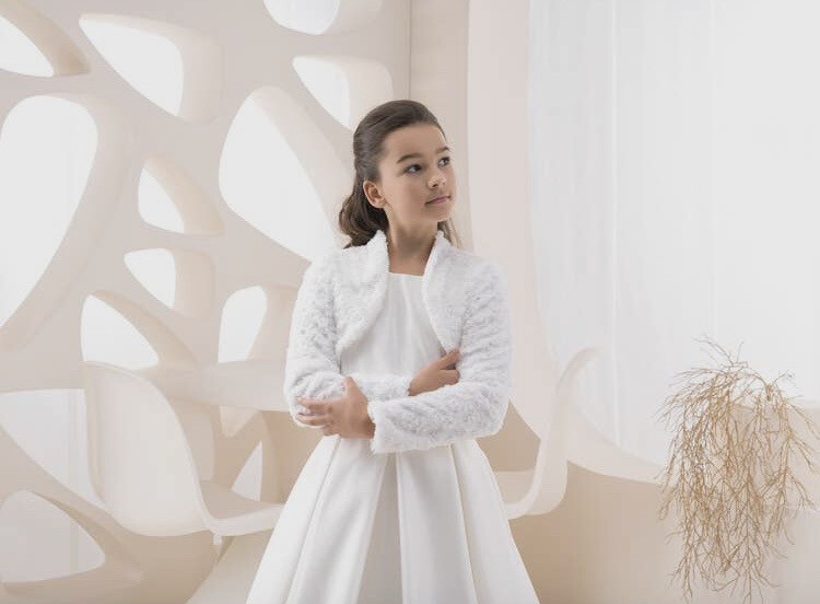 White Communion Bolero