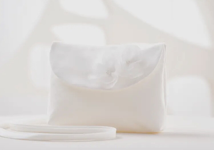 White Communion Bag