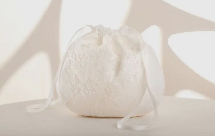 White Communion Bag