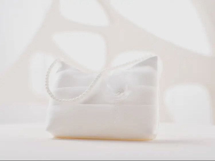 White Communion Bag
