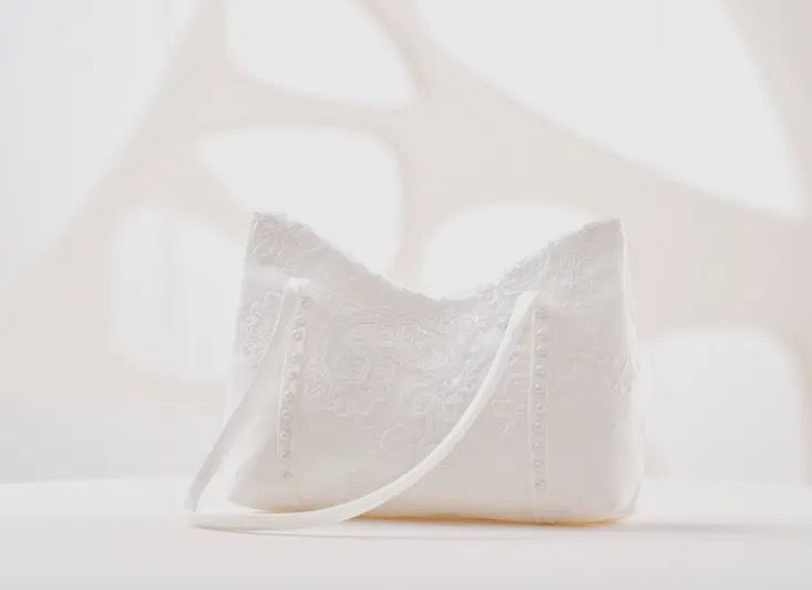 White Communion Bag