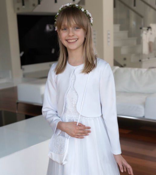 White Communion Bolero