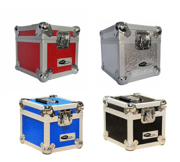 NEO 7″ Inch Single Vinyl Record LP DJ Storage Case 100 capacity NEO 7″ Inch Single Vinyl Record LP DJ Storage Case 100 capacity