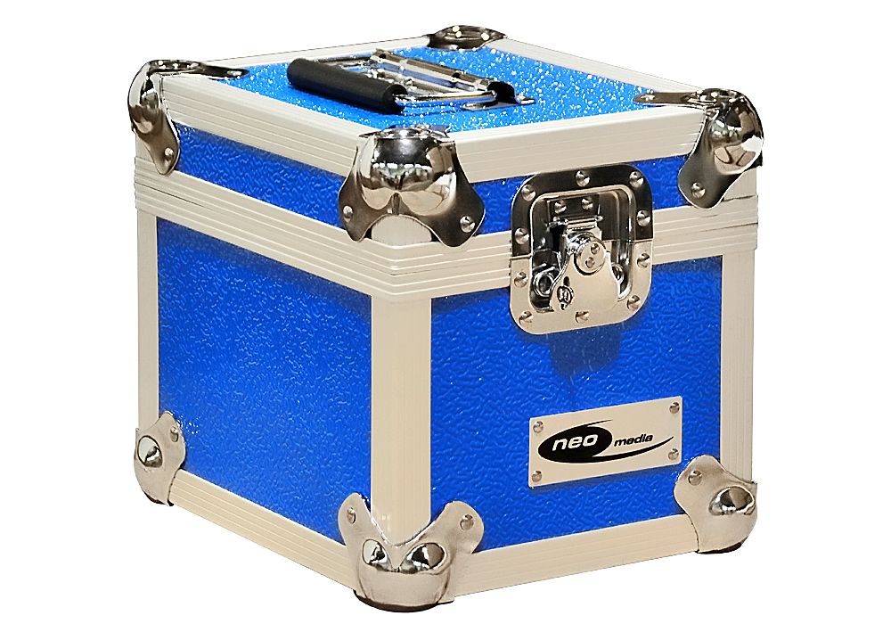 NEO 7″ Inch Single Vinyl Record LP DJ Storage Case 100 capacity