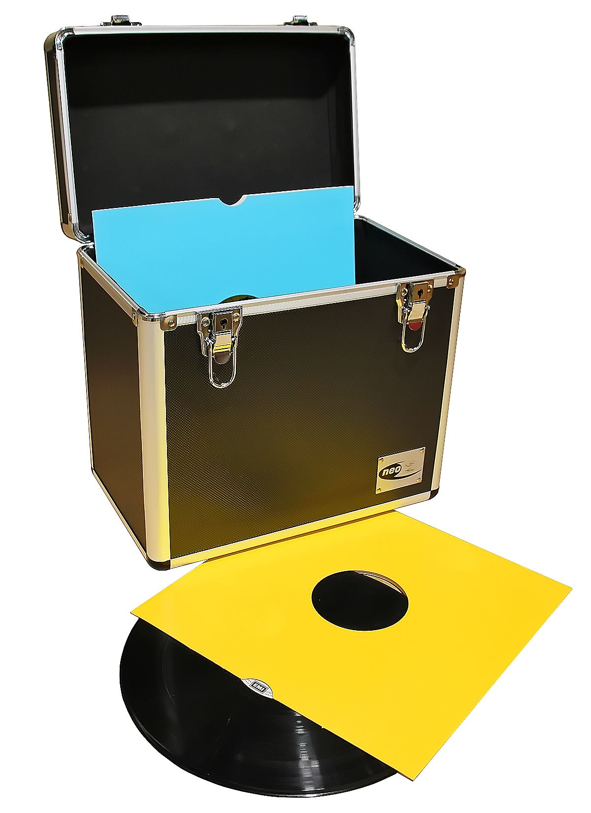 12″ LP Vinyl Storage Case – Neo Zilla 50 Capacity 12″ Vinyl Storage Case