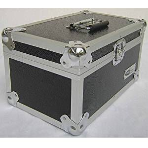 200 7” Singles Vinyl Storage Case With Partition Divider