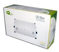 1000 CD DVD Storage Box – Aluminium CD/DVD Box 1000 Discs by Neo Media