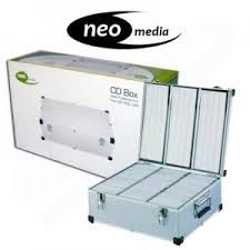 Aluminium CD/DVD Box 420 Discs by Neo media Aluminium CD/DVD Box 420 Discs by Neo media