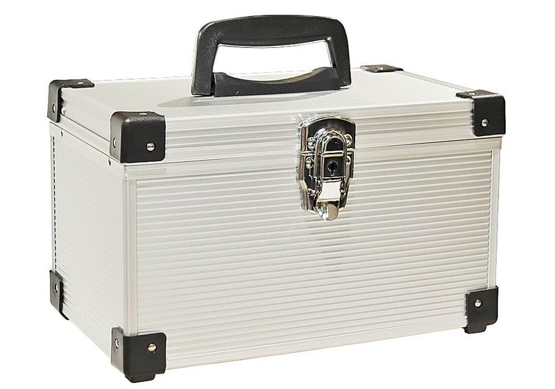 Neo 200 Aluminium CD DVD Storage Case – Fits 200 Discs Neo 200 Aluminium CD DVD Storage Case – Fits 200 Discs