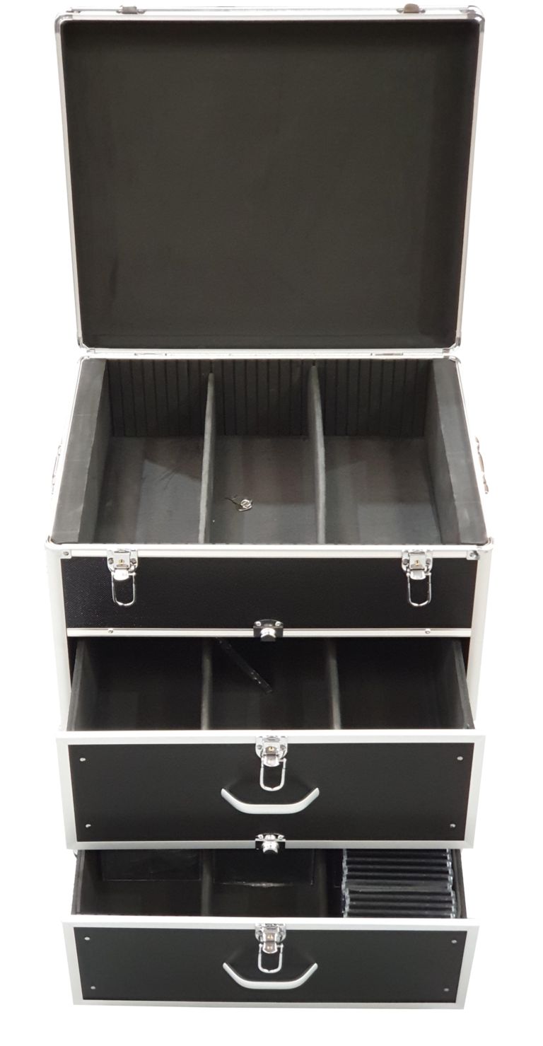 CD Jewel Case Storage Box To Hold 342 x 10.4mm CD Jewel Cases