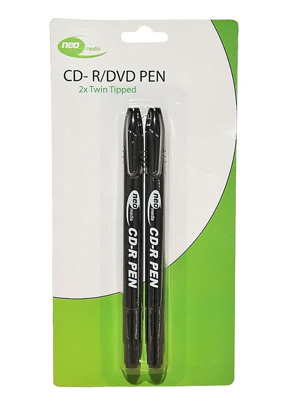 Neo CD Pens Twin Pack 100 packs = 200 pens Black Neo CD Pens Twin Pack 100 packs = 200 pens Black