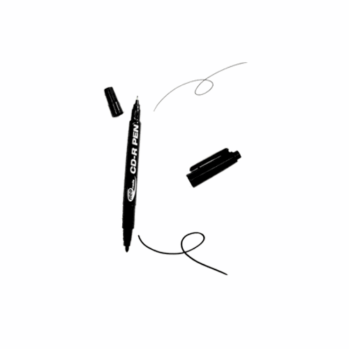 Neo CD Pens Twin Pack 100 packs = 200 pens Black