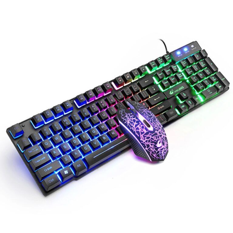 T11 Wired Mechanical Keyboard Game Mouse Rainbow RGB Backlight Keypad for Computer PC Laptop T11 Wired Mechanical Keyboard Game Mouse Rainbow RGB Backlight Keypad for Computer PC Laptop
