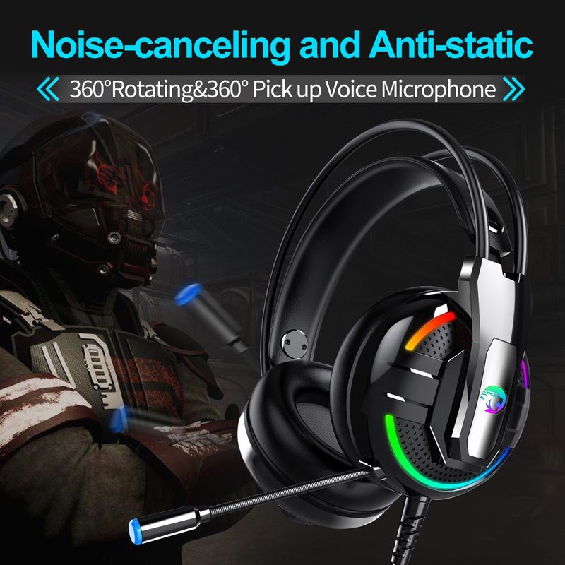 LED Gaming Headset