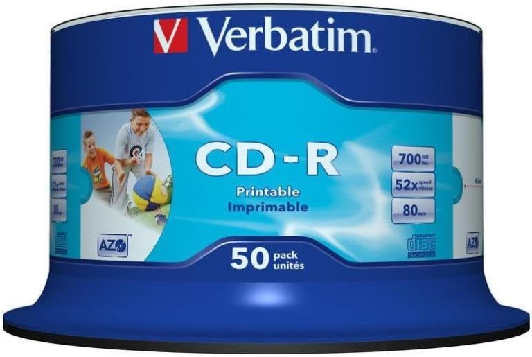 Verbatim CD-R Printable 50 Pack Verbatim CD-R Printable 50 Pack