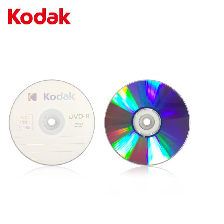 50 Pack Kodak DVD-R 16X Logo Branded 4.7GB 120Min Media Data Storage Disc 50 Pack Kodak DVD-R 16X Logo Branded 4.7GB 120Min Media Data Storage Disc