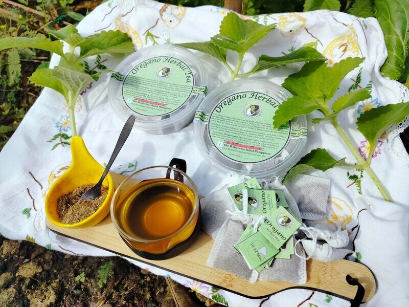 &quot;Oregano 10&quot; (10 cup sized oregano teabags in food saver)