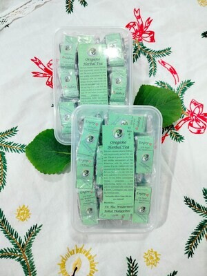 Oregano Herbal Tea (35pcs hotel teabags with foodsaver)