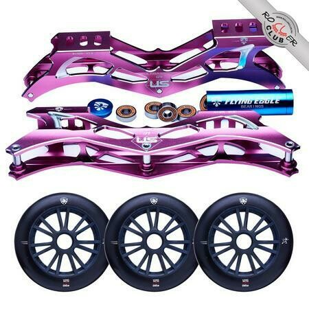 ULTRASonic - Набор рама Flying Eagle UltraSonic Frame Set 3x125, колеса 125 mm/85A, подшипники PRO