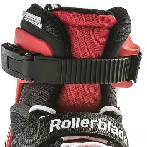 Детские раздвижные ролики Rollerblade 19 MICROBLADE Black/red