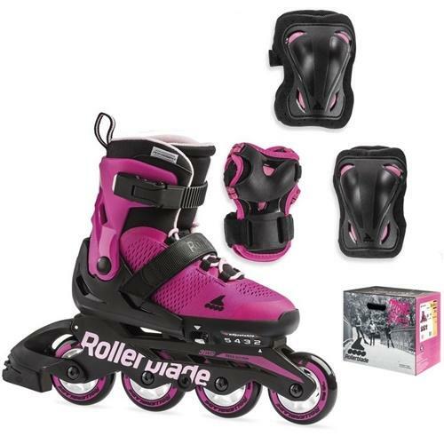 Комплект детских роликов Rollerblade 19 COMBO G pink/bubblegum 00513