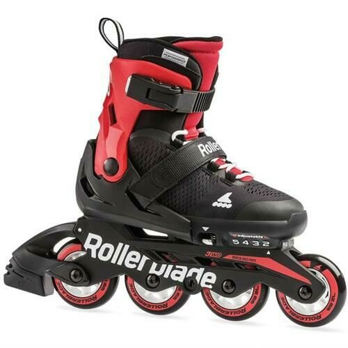 Детские раздвижные ролики Rollerblade 19 MICROBLADE Black/red Детские раздвижные ролики Rollerblade 19 MICROBLADE Black/red