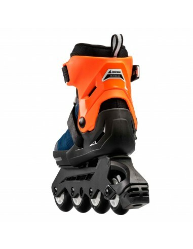 Комплект детских роликов Rollerblade 19 CUBE midnight blue/warm orang
