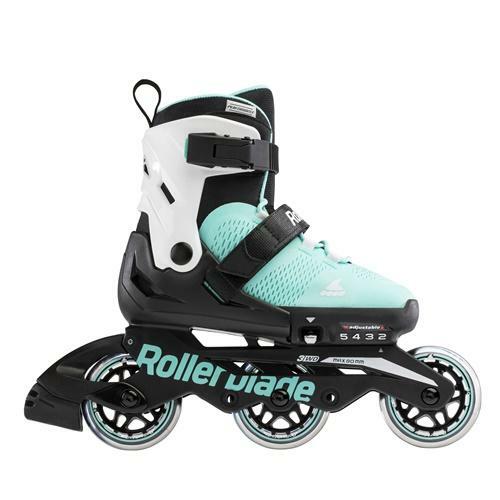 Детские раздвижные ролики Rollerblade 21 Microblade 3WD 2021 G Aqua/White
