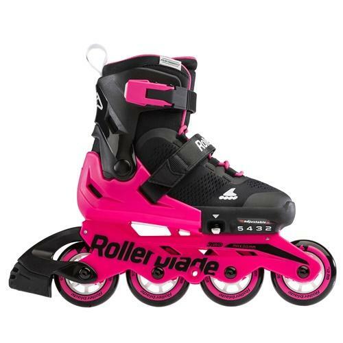 Детские раздвижные ролики Rollerblade 21 Microblade G Black/Neon Pink