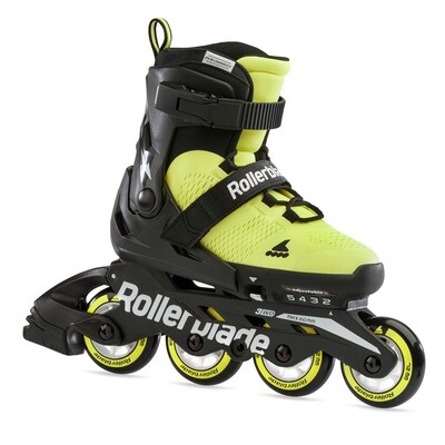 Детские раздвижные ролики Rollerblade 21 Microblade SE Neon Yellow/Black