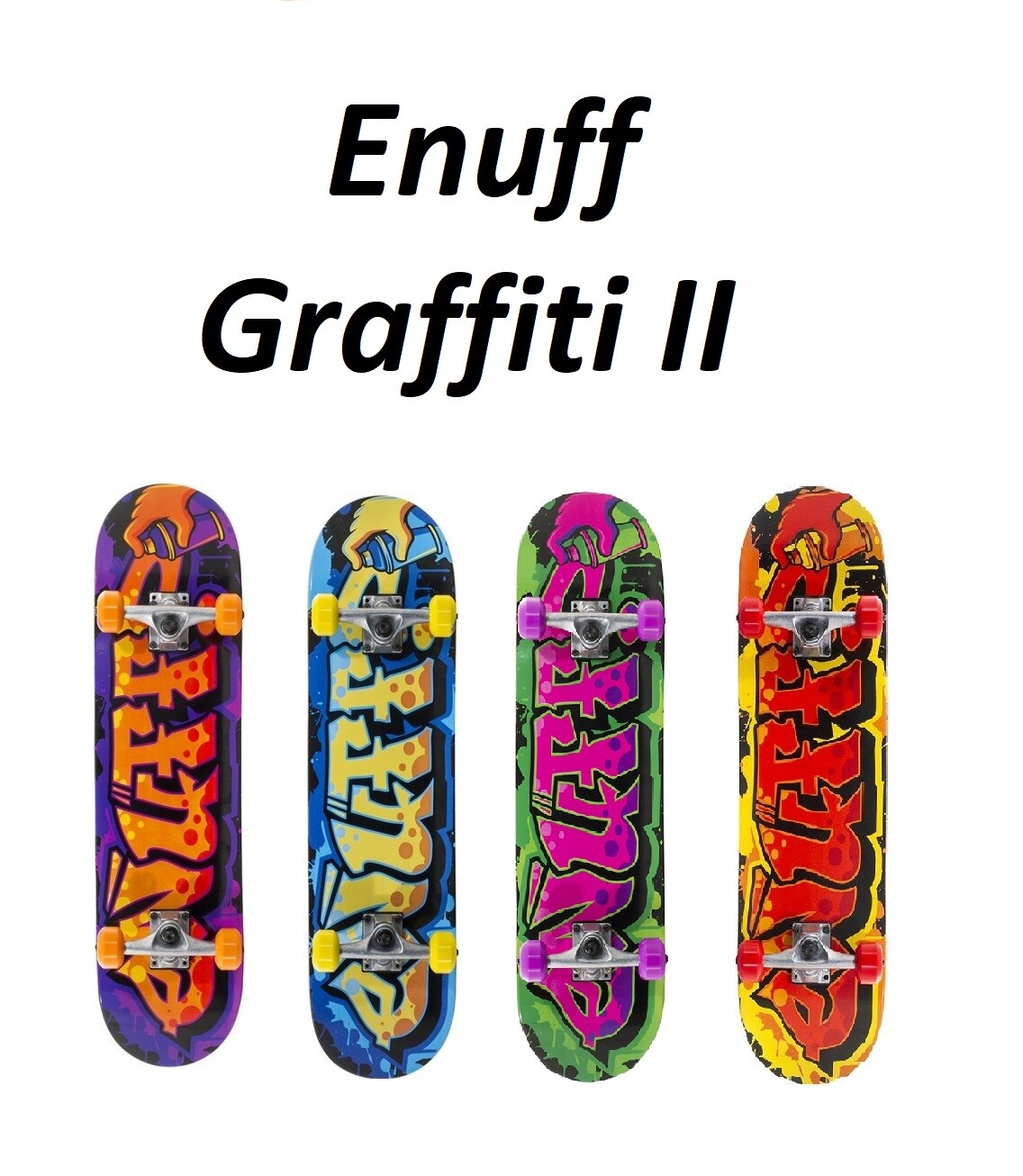 Enuff скейтборд  Graffiti II, RED