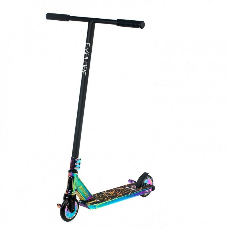 Трюковый самокат Flamina Deluxe Halo, 120 mm 00616