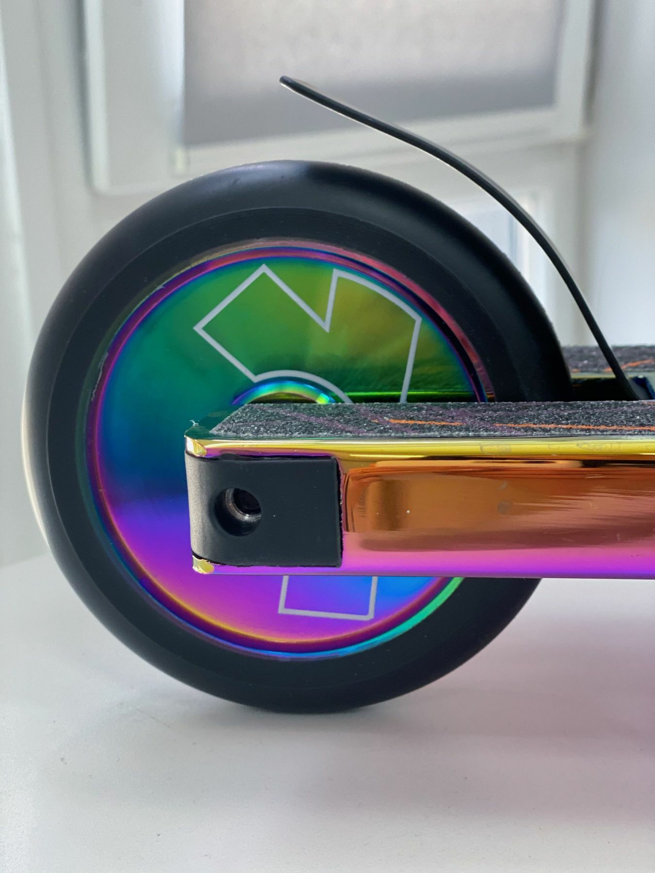 Трюковый самокат Flamina Deluxe Halo, 120 mm