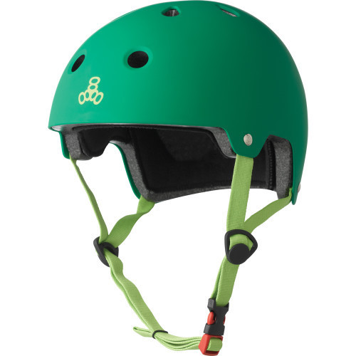 Шлем Triple Eight DUAL CERTIFIED BRAINSAVER WITH EPS LINER Зеленый