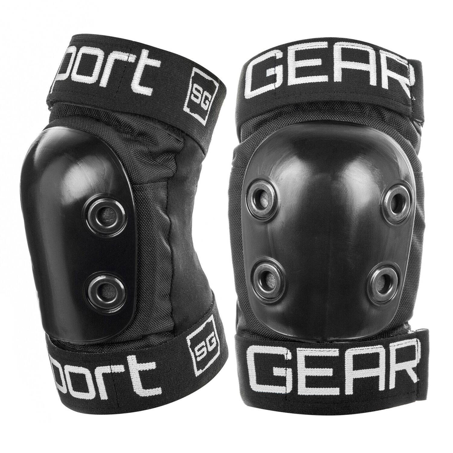 Наколенники детские Sport Gear Jr, фрискейт, черные, размеры 3XS, 2XS, XS