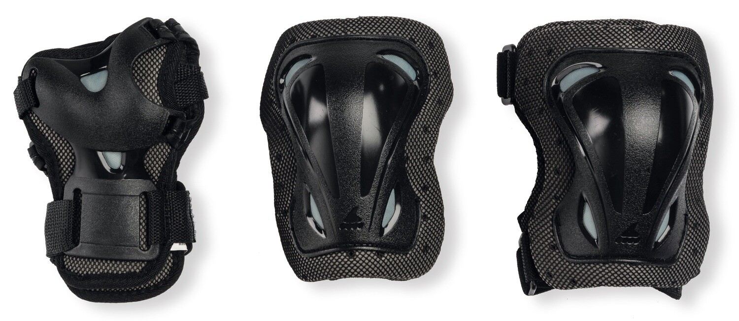 Комплект детской защиты Rollerblade SKATE GEAR Junior 3 Pack, Для мальчиков и девочек. Размеры XXXS, XXS