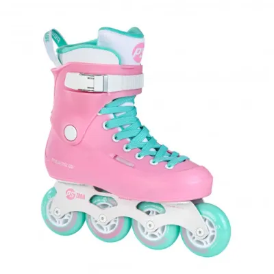 Женские ролики Powerslide ZOOM 80 Cotton Candy, Розовые. Размеры 37-38/39-40/41-42