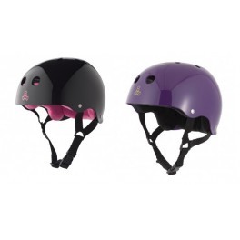 Универсальный шлем Triple Eight Brainsaver Glossy Sweatsaver Helmet