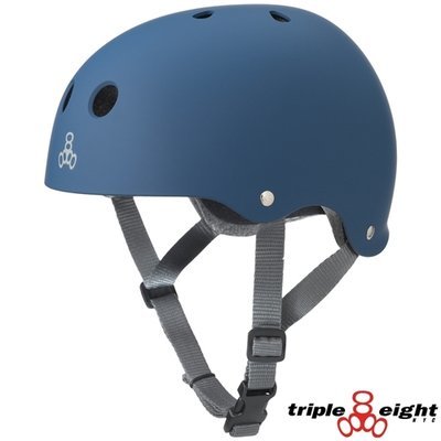 Шлем Triple Eight Brainsaver CPSC-Certified Helmet Rubber