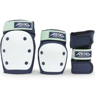 Набор защиты REKD Heavy Duty blue-mint, фрискейт, синяя,  мятная, размеры XS, S, M, L