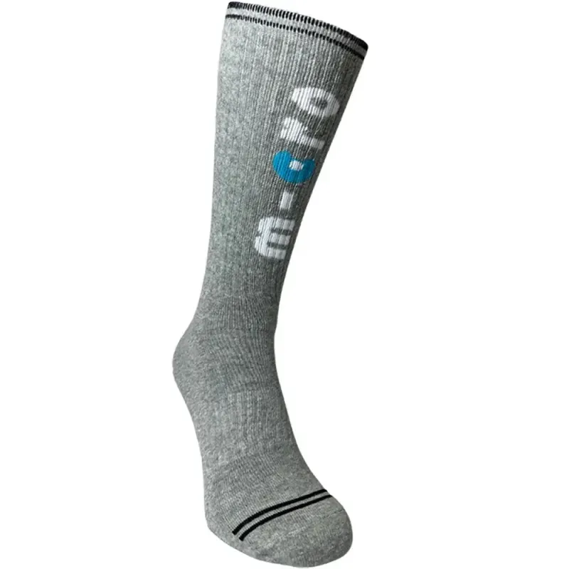 Носки для роллеров Micro Grey Socks, серые, 
 Размер M/L