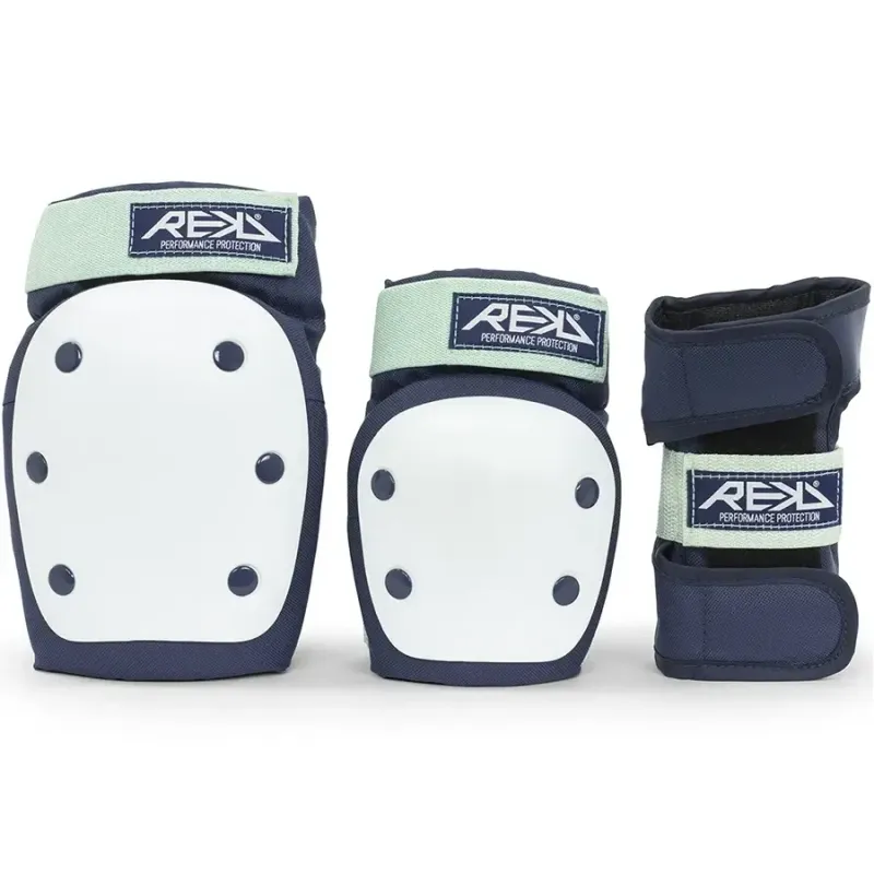 Набір захисту REKD Heavy Duty blue-mint, фріскейт, синя, м'ятна, Розміри XS, S, M, L Набір захисту REKD Heavy Duty blue-mint, фріскейт, синя, м'ятна, Розміри XS, S, M, L