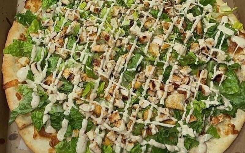 Chicken Caesar Pizza