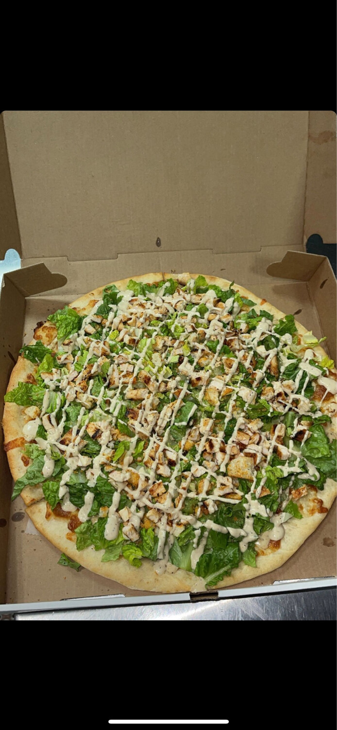Chicken Caesar Pizza