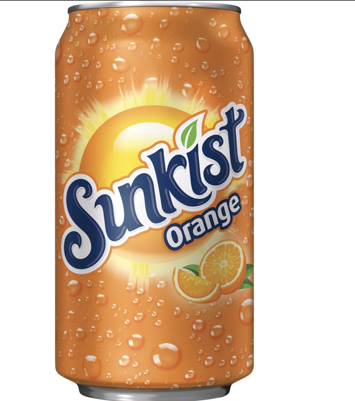 Orange Can Of Soda