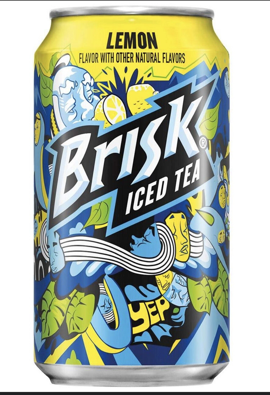 Brisk Can Of Soda