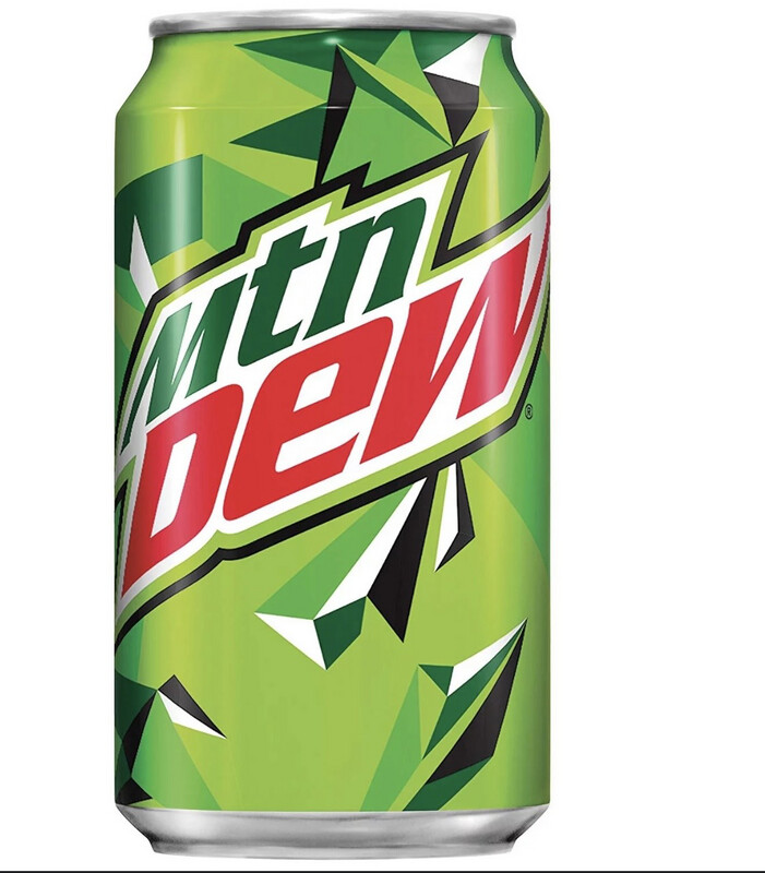 Mtn Dew Can Of Soda