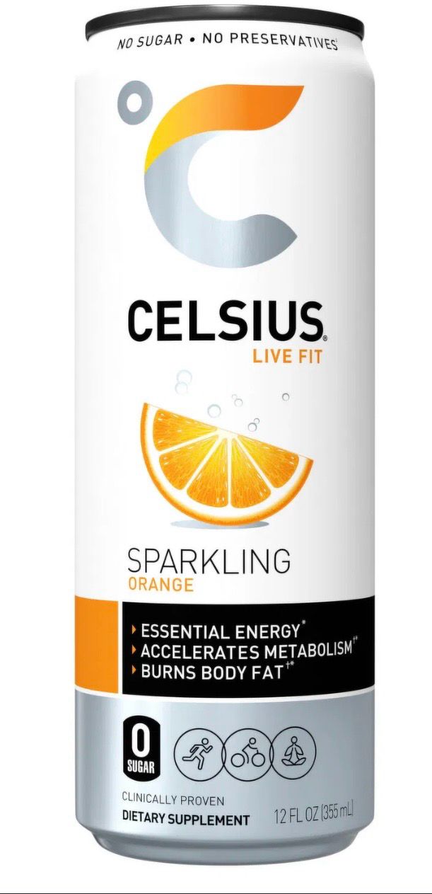 Sparkling Orange Celsius